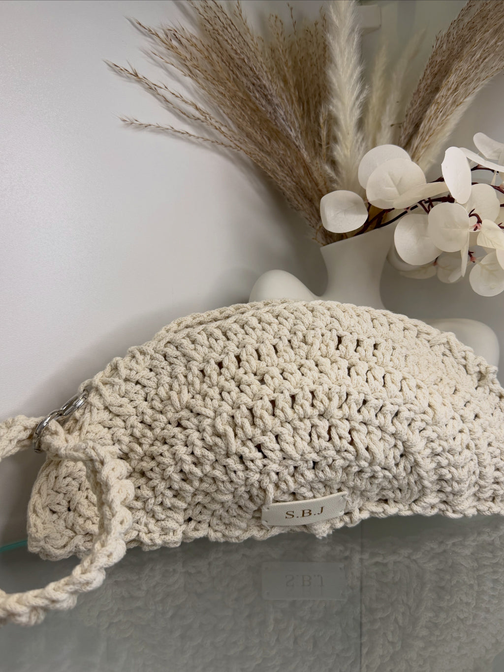 Ivory Moon Clutch /