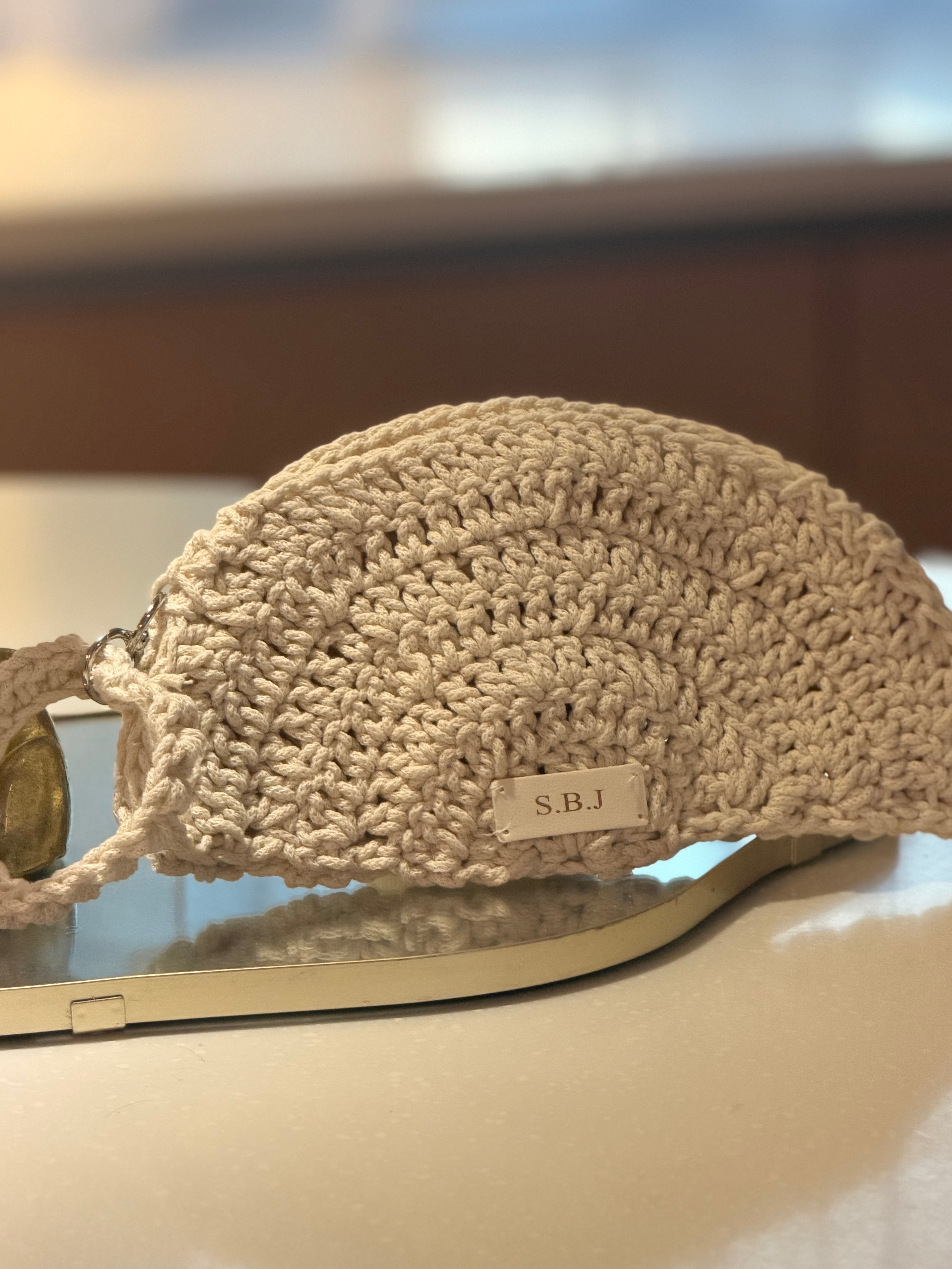 Ivory Moon Clutch /