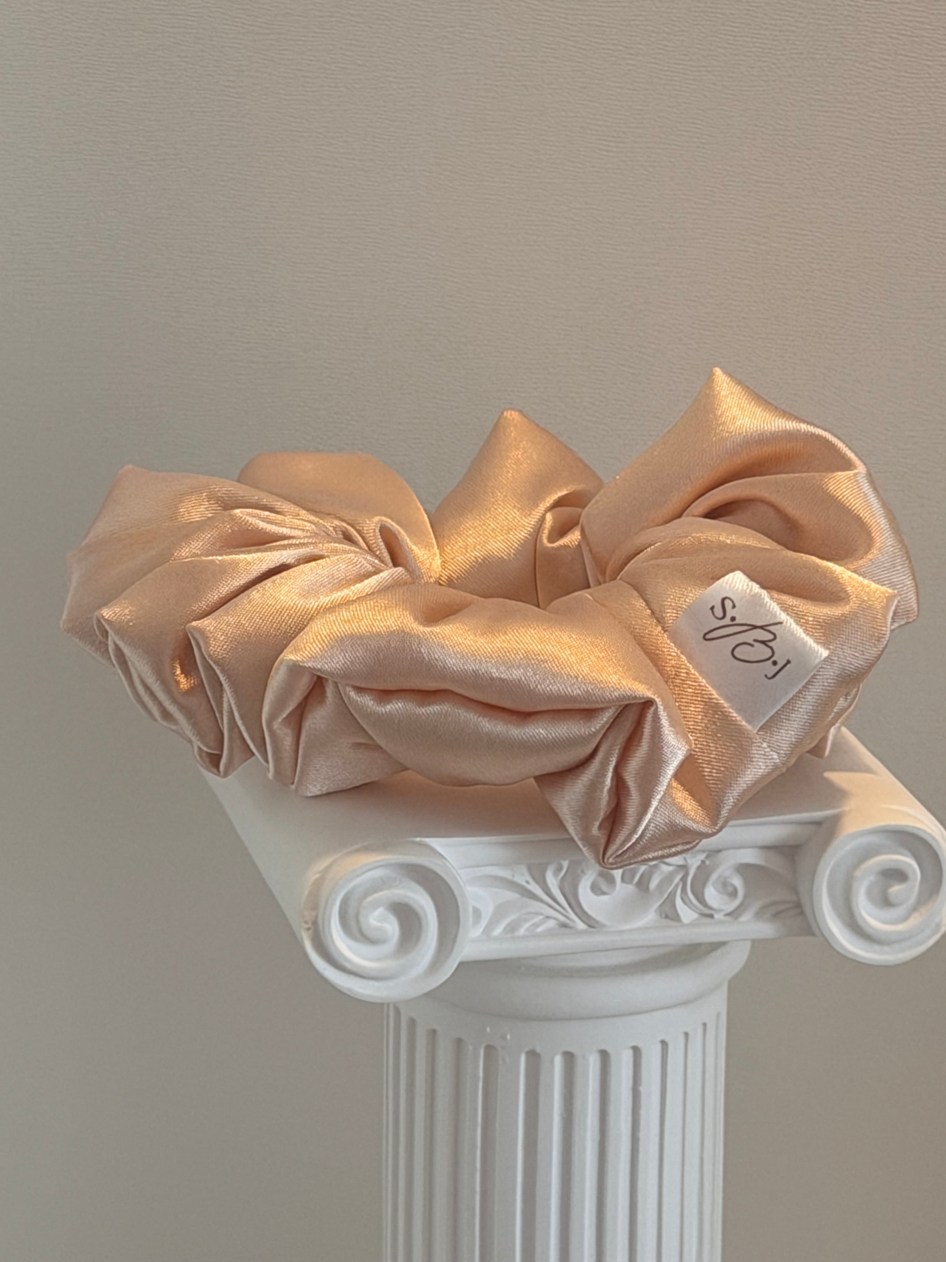 Scrunchie champagne